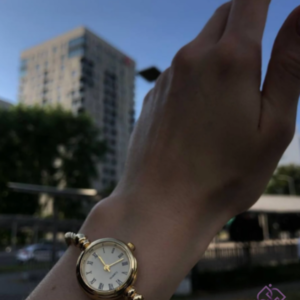 Relógios de Luxo com Pulseira de Pequeno Diâmetro Retrô